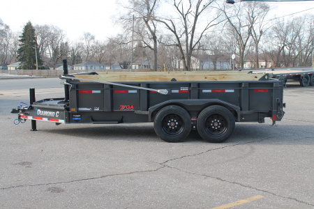 New 2026 Diamond C Trailers LPT208 14X82 Dump Trailer