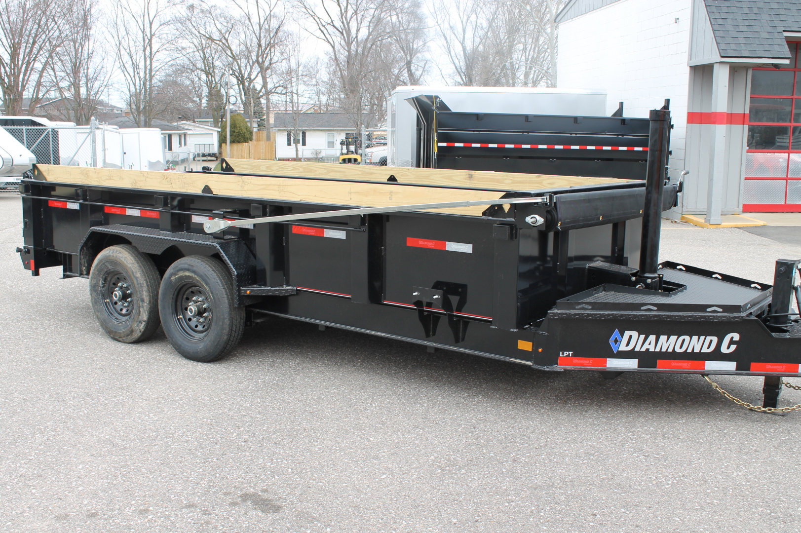 New 2026 Diamond C Trailers LPT207 16x82 Dump Trailer