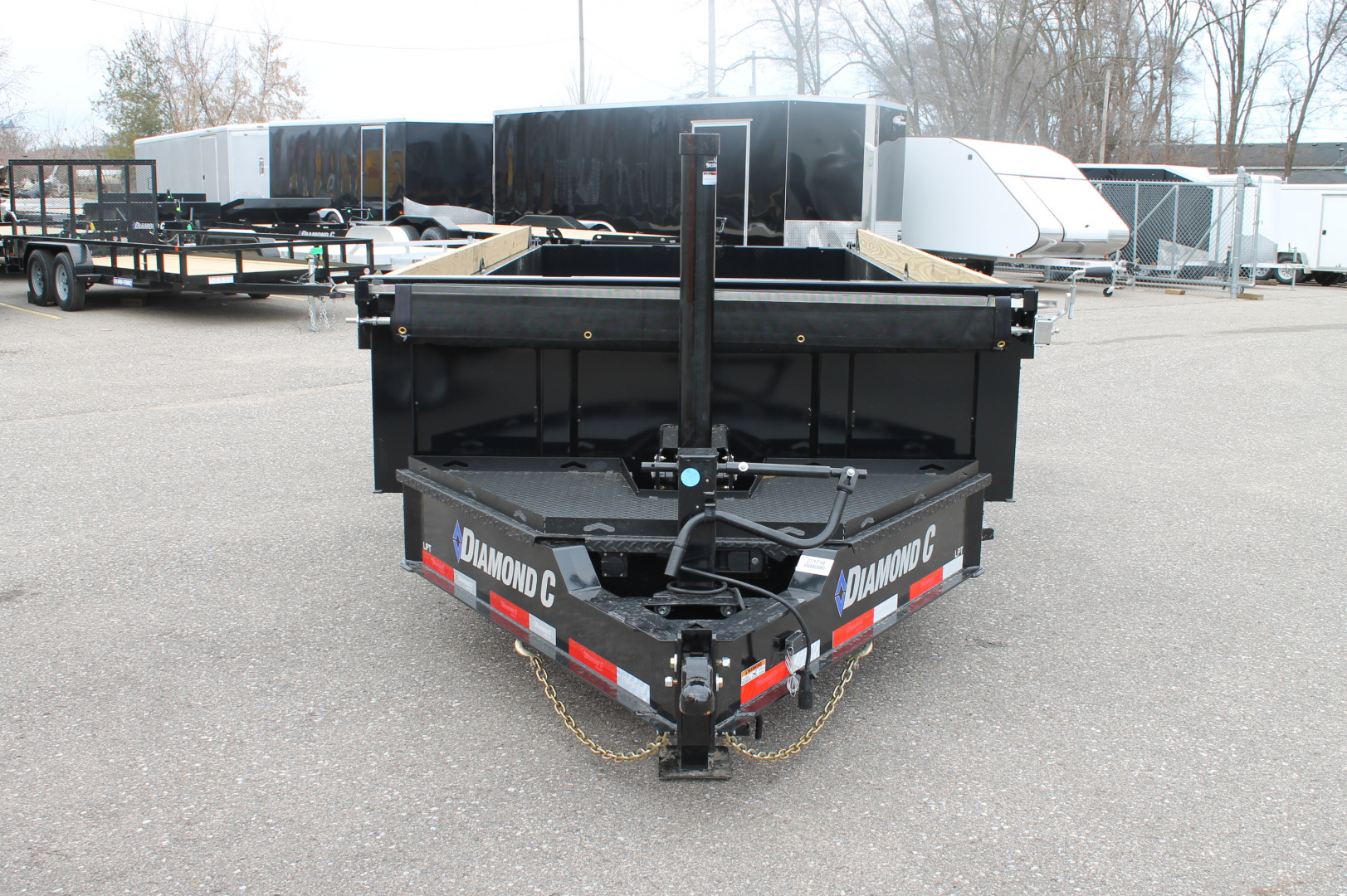 New 2026 Diamond C Trailers LPT207 16x82 Dump Trailer