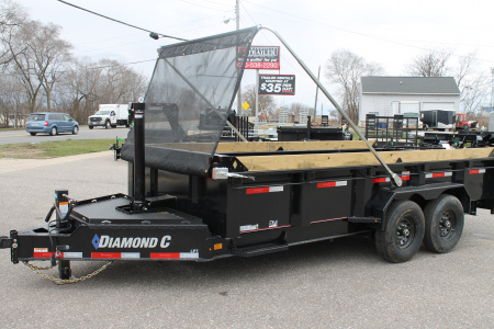 New 2026 Diamond C Trailers LPT207 16x82 Dump Trailer