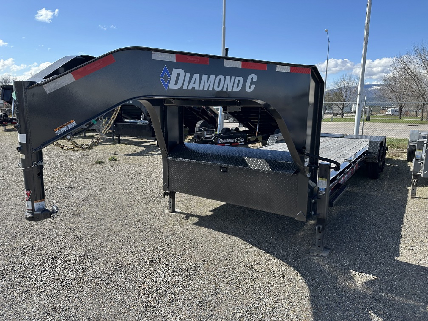 New 2023 Diamond C Trailers LPX210-GN 24' x 82" Equipment Trailer