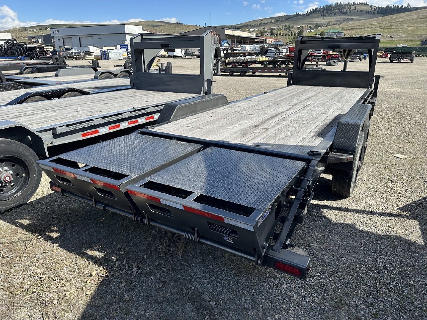 New 2023 Diamond C Trailers LPX210-GN 24' x 82" Equipment Trailer
