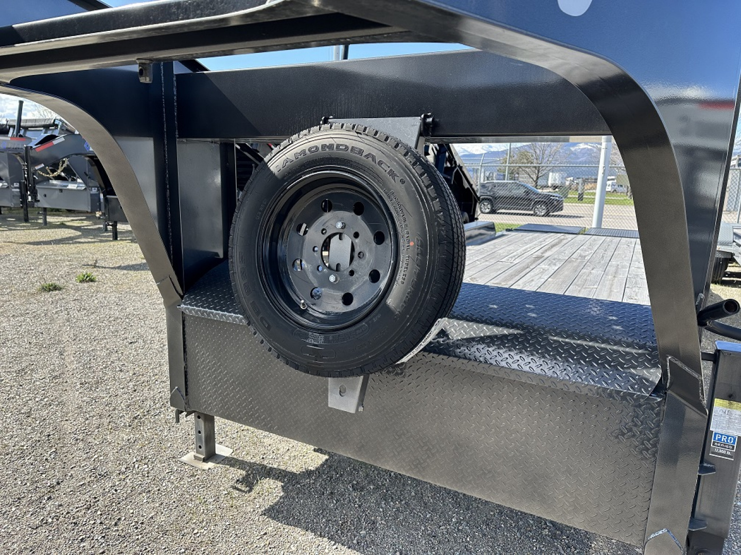 New 2023 Diamond C Trailers LPX210-GN 24' x 82" Equipment Trailer
