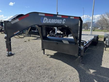 New 2023 Diamond C Trailers LPX210-GN 24' x 82  Equipment Trailer