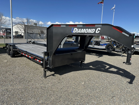 New 2023 Diamond C Trailers LPX210-GN 24' x 82" Equipment Trailer
