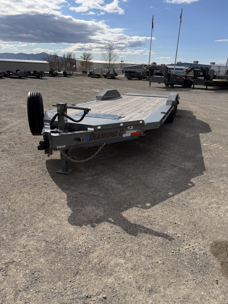 New 2024 Diamond C Trailers LPX207 22' x 82  Flatbed Trailer