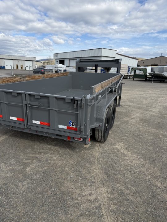 New 2024 Diamond C Trailers LPT207-GN 14' x 82" Dump Trailer