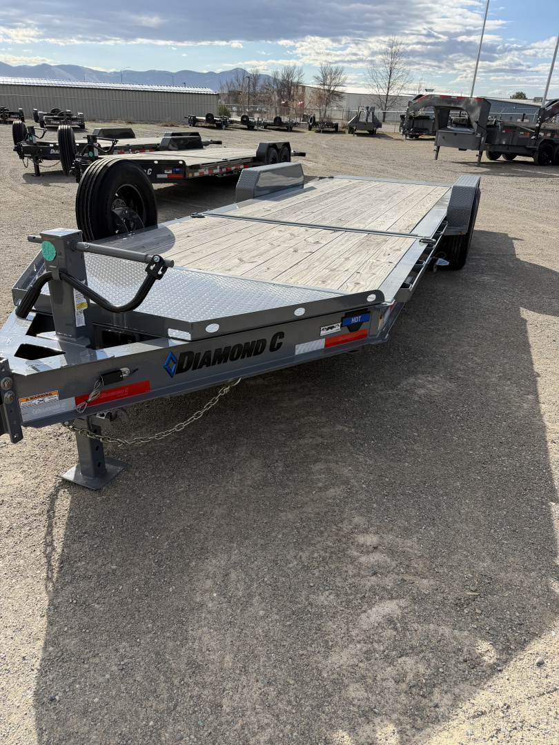 New 2024 Diamond C Trailers HDT 22' x 82" Tilt Trailer