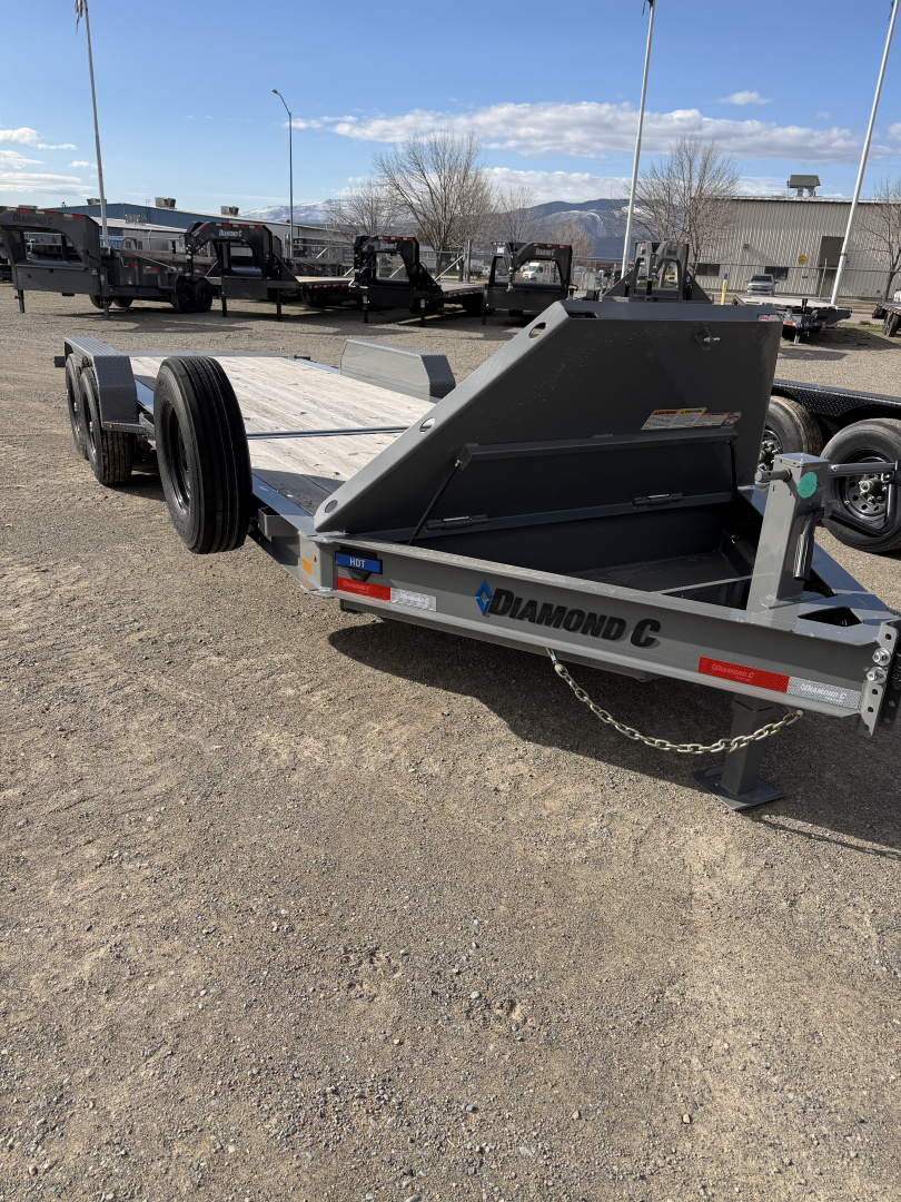 New 2024 Diamond C Trailers HDT 22' x 82" Tilt Trailer