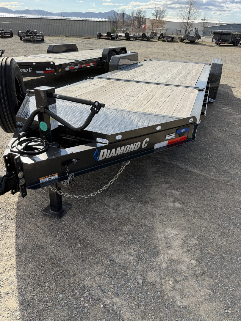 New 2024 Diamond C Trailers HDT 22' x 82" Tilt Trailer