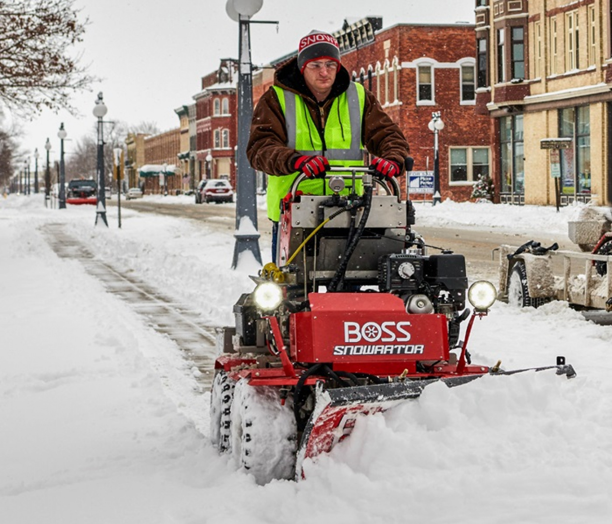 New 2026 BOSS SNOWRATOR Snow Plow