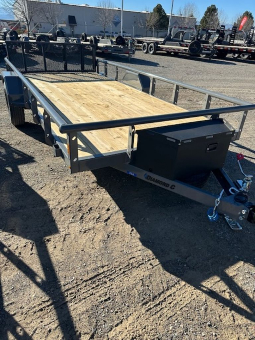 New 2025 Diamond C Trailers PSA 14' x 77" Utility Trailer