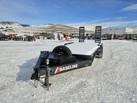 New 2025 Baseline HEQ 20' 16K Flatbed Trailer