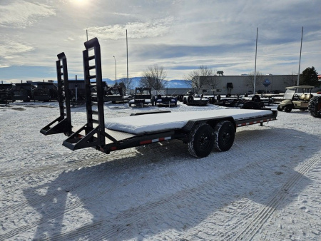New 2025 Baseline HEQ 22' 16K Flatbed Trailer