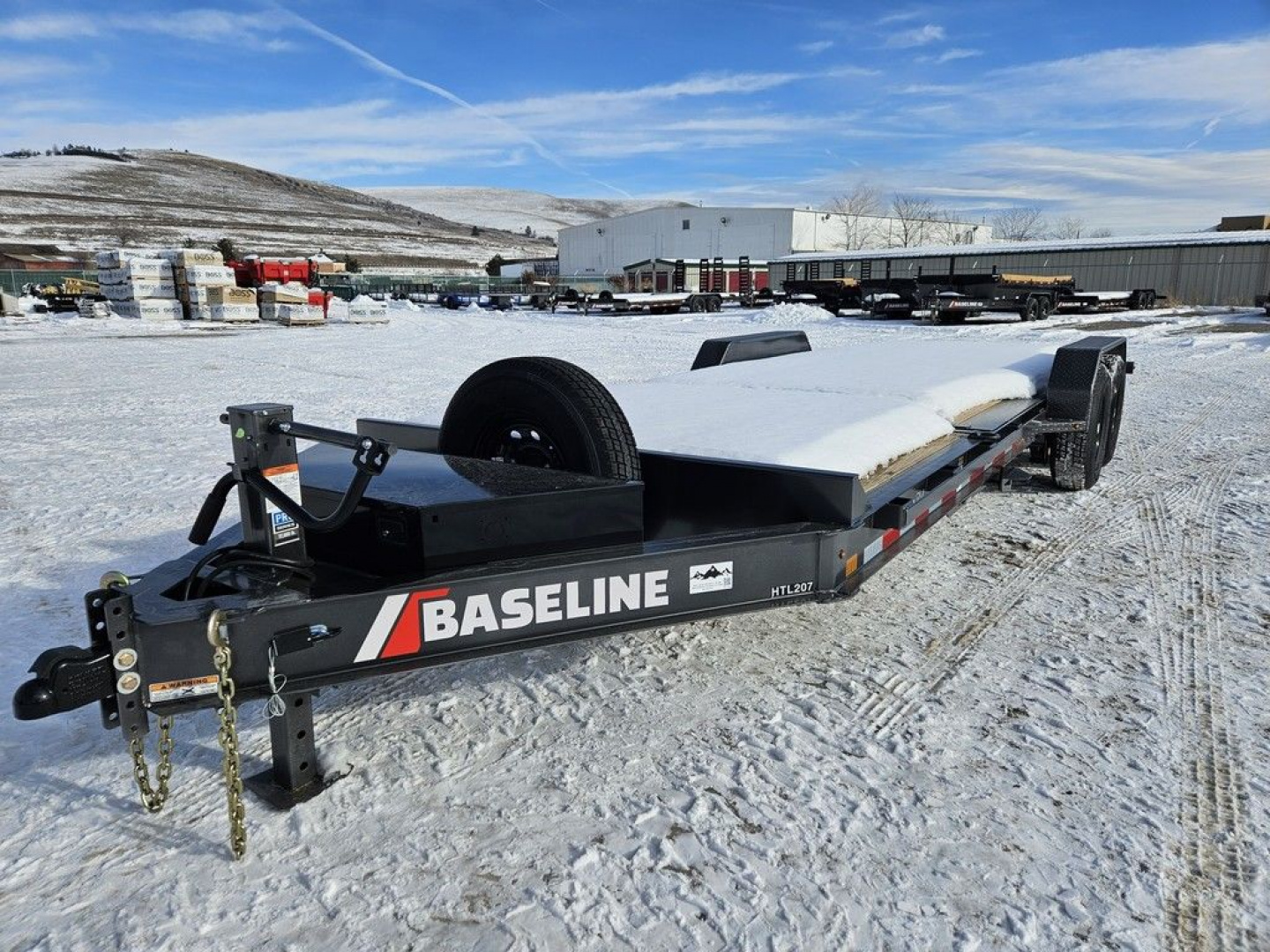 New 2025 Baseline HTL 22' Tilt Trailer