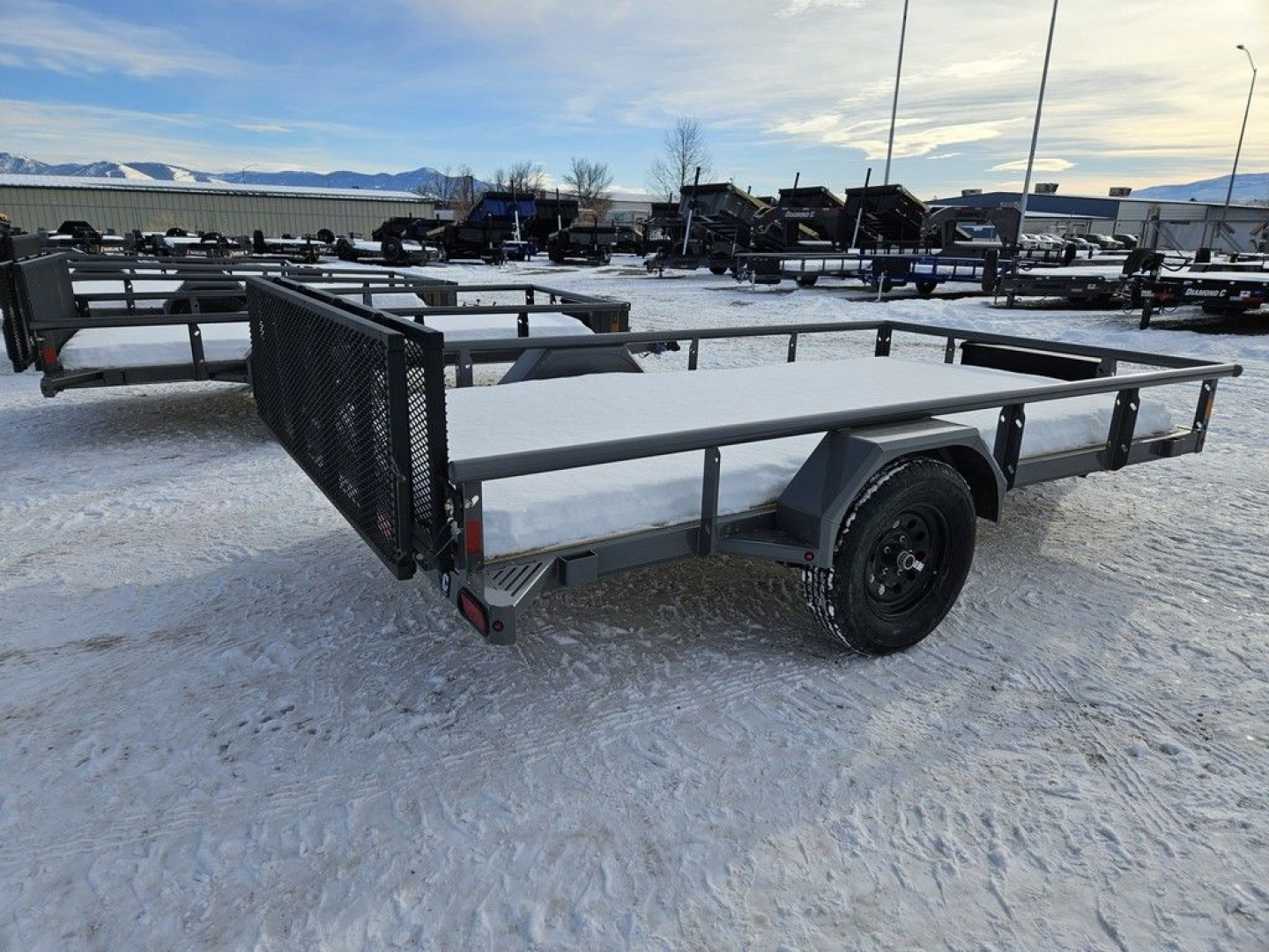 New 2025 Diamond C Trailers PSA 12' x 77" Utility Trailer