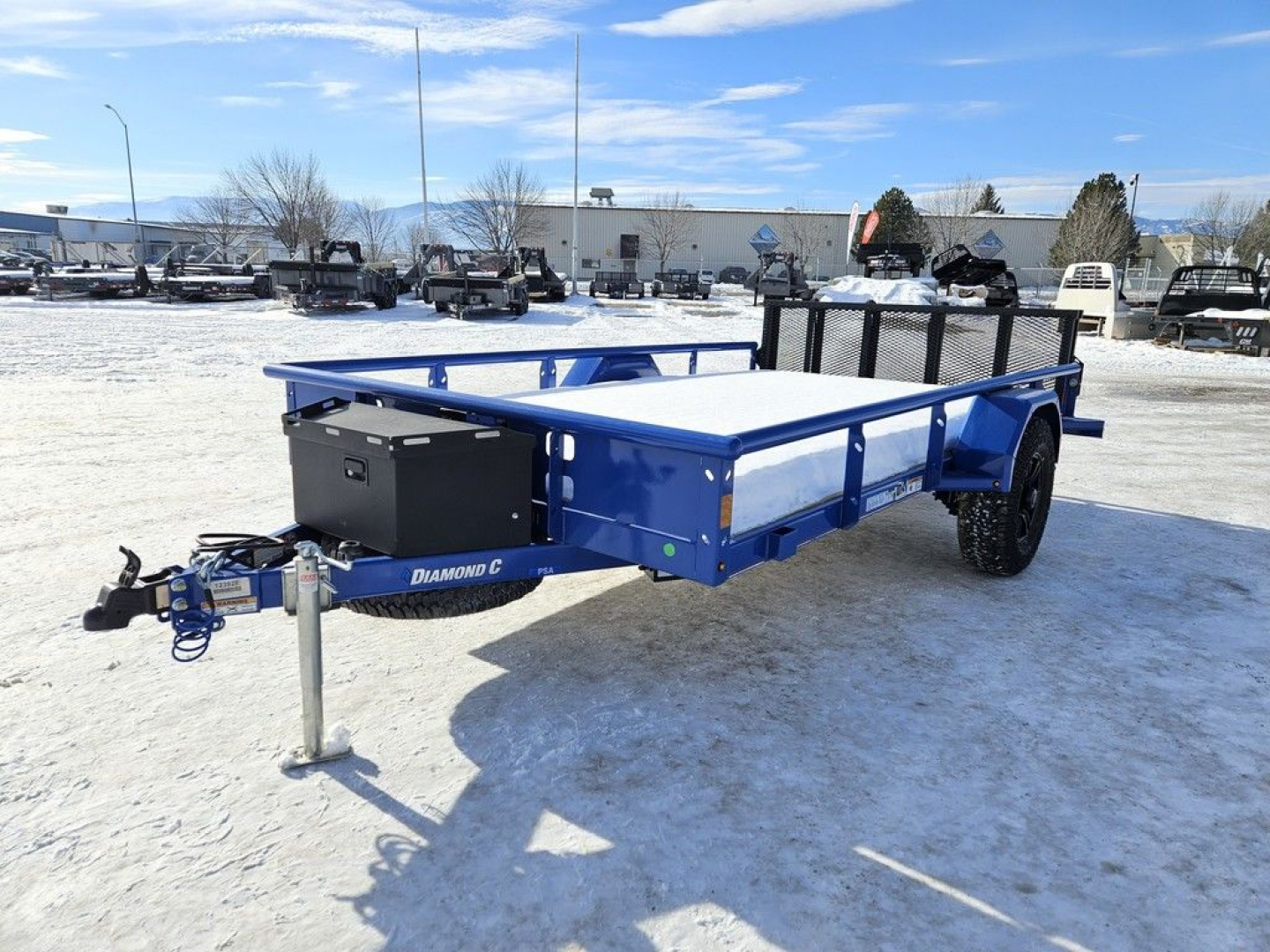 New 2025 Diamond C Trailers PSA 12' x 83" 6K VENTURE EDITION Utility Trailer