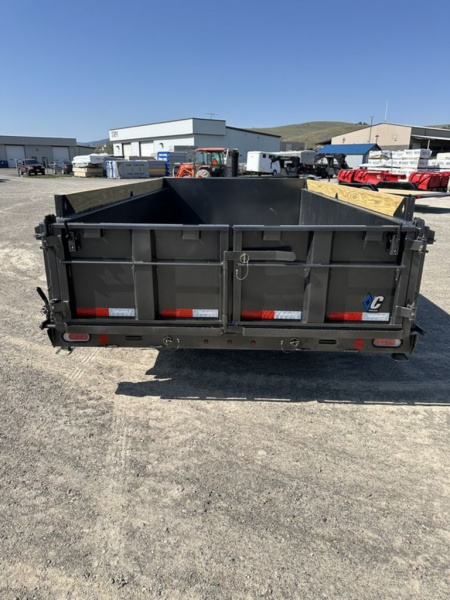 New 2025 Diamond C Trailers LPT 14' x 82" Dump Trailer