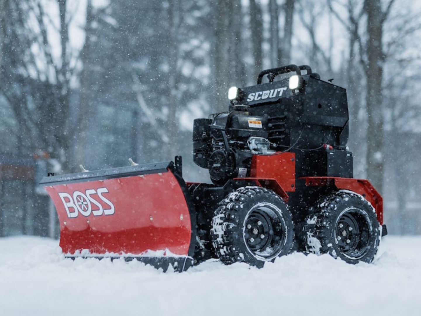 New 2025 BOSS Sr Scout Snow Plow