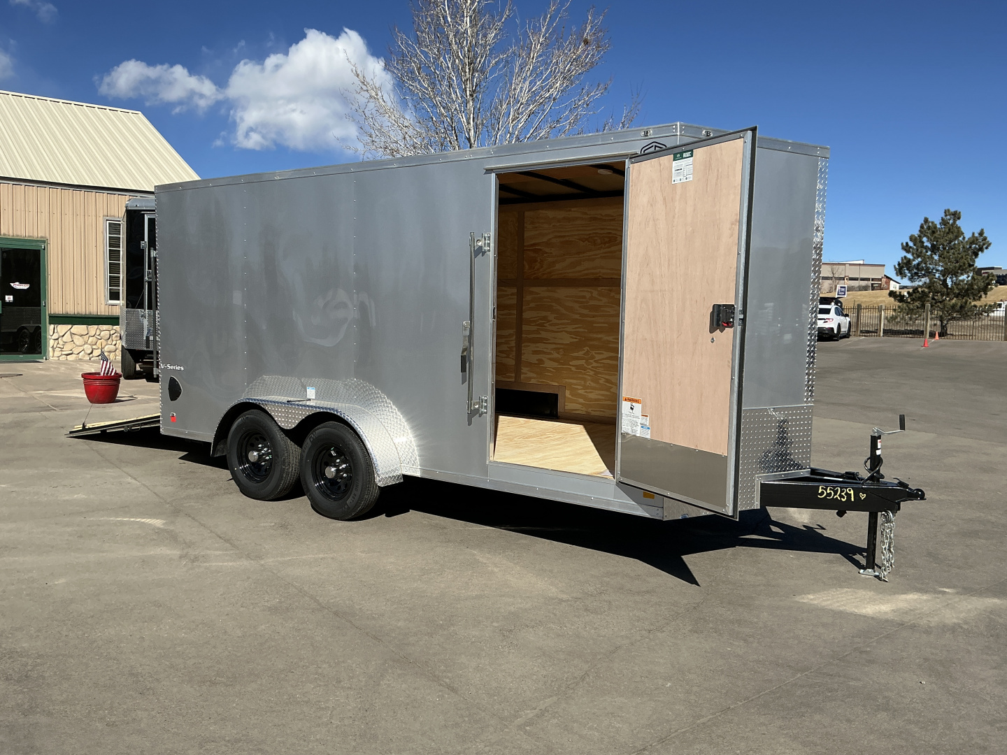 New 2026 Continental Cargo 7x16 Enclosed Trailer