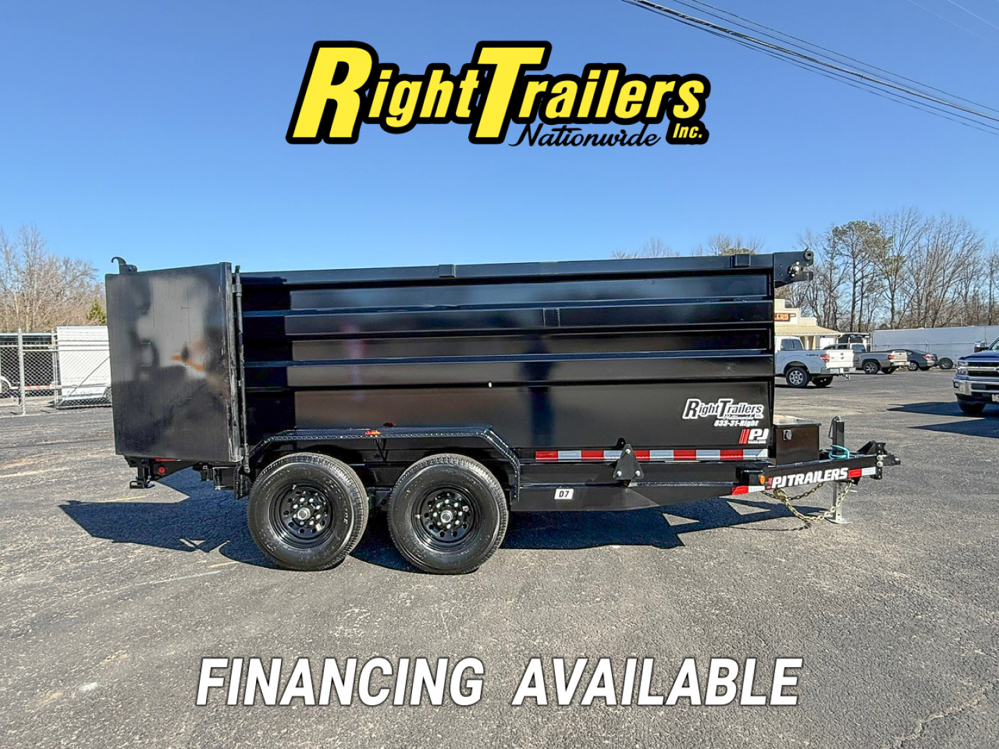 New 2026 7X14 PJ Trailers DUMP TRAILER
