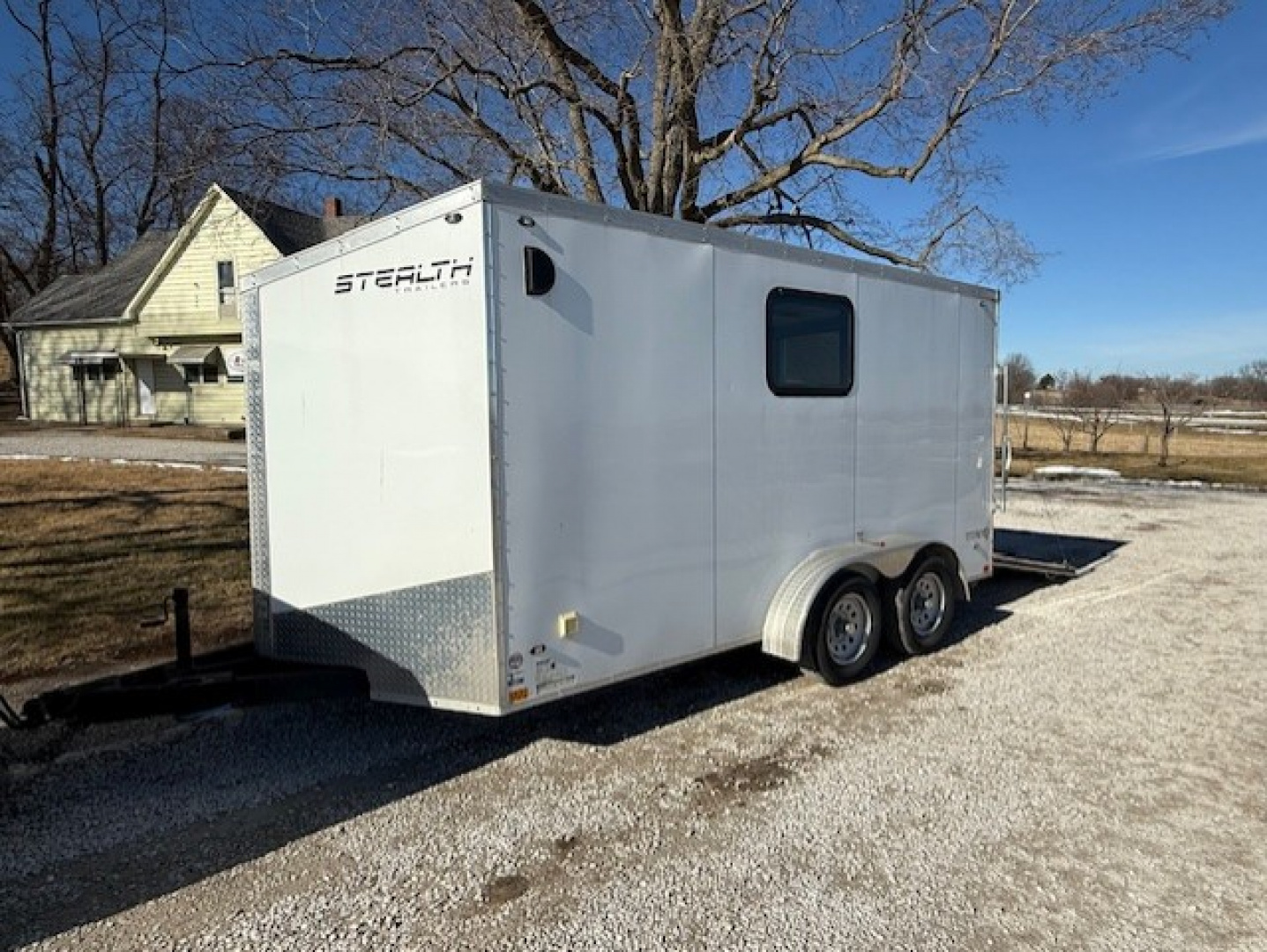 Used 2019 Stealth Trailers Titan 7X14x84" w/ RAMP DOOR . Cargo / Enclosed Trailer