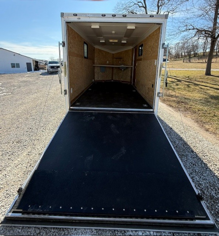 Used 2019 Stealth Trailers Titan 7X14x84" w/ RAMP DOOR . Cargo / Enclosed Trailer