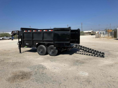 New 2026 Load Trail 14K 16' Gooseneck Dump w/ 48" sides