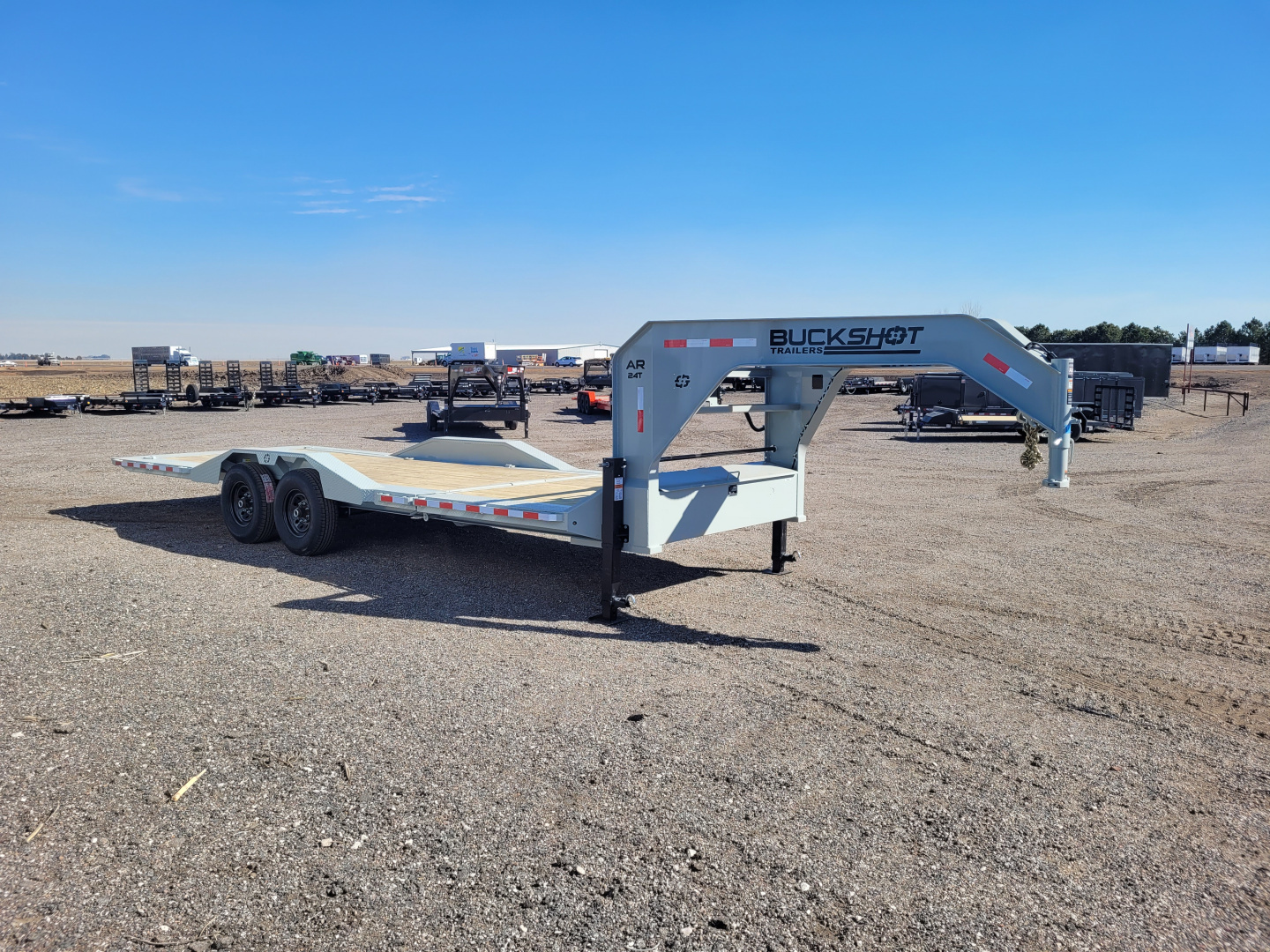 New 2026 Buckshot 102"x24' Gooseneck Tilt Trailer