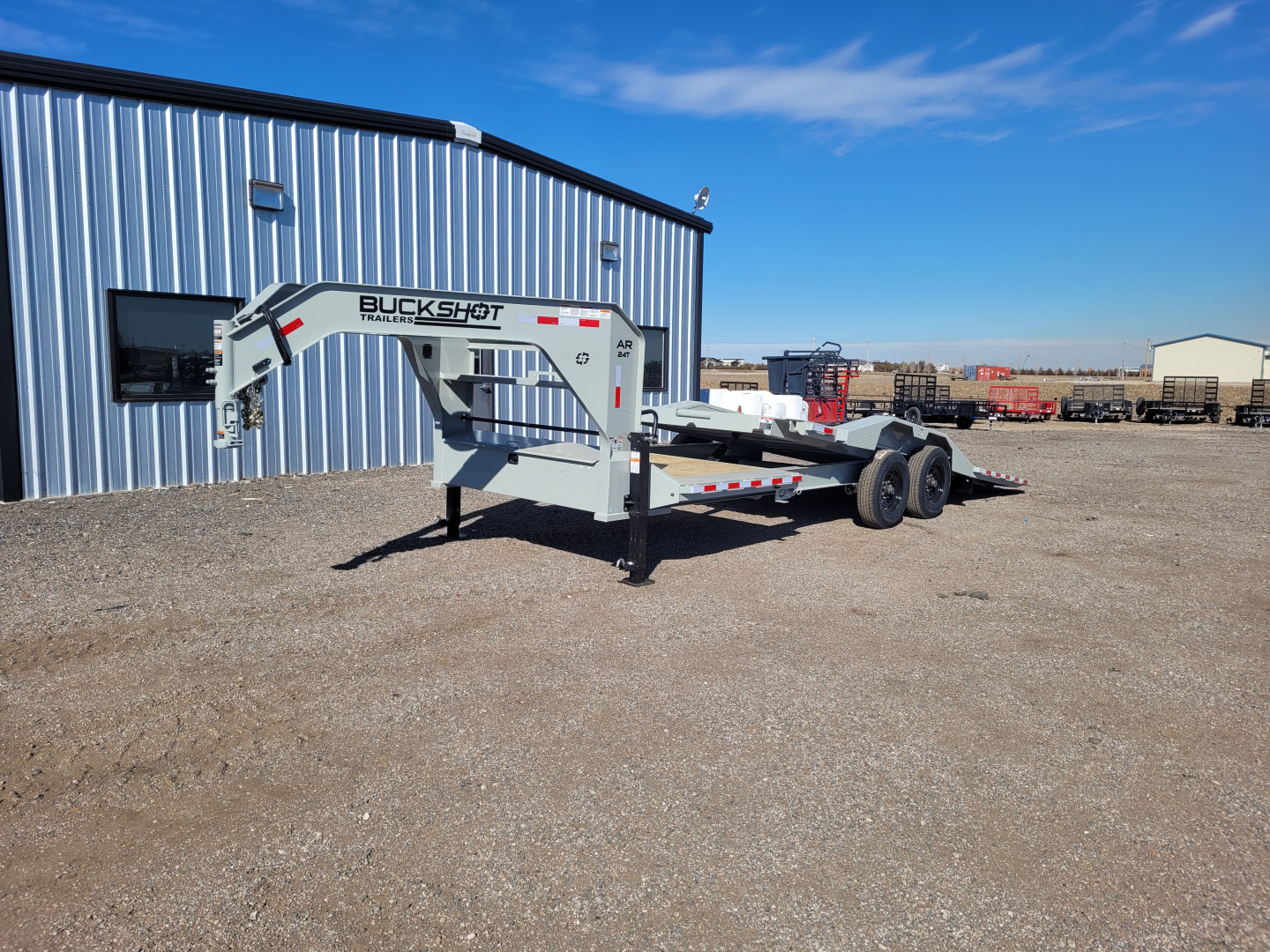 New 2026 Buckshot 102"x24' Gooseneck Tilt Trailer