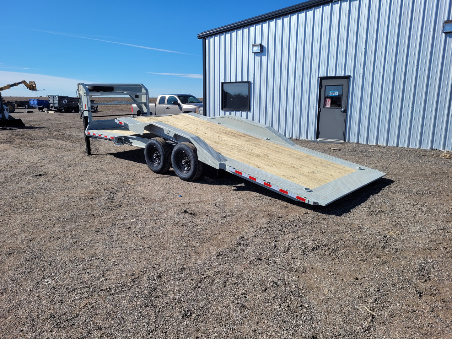 New 2026 Buckshot 102"x24' Gooseneck Tilt Trailer