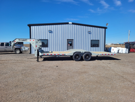 New 2026 Buckshot 102"x24' Gooseneck Tilt Trailer