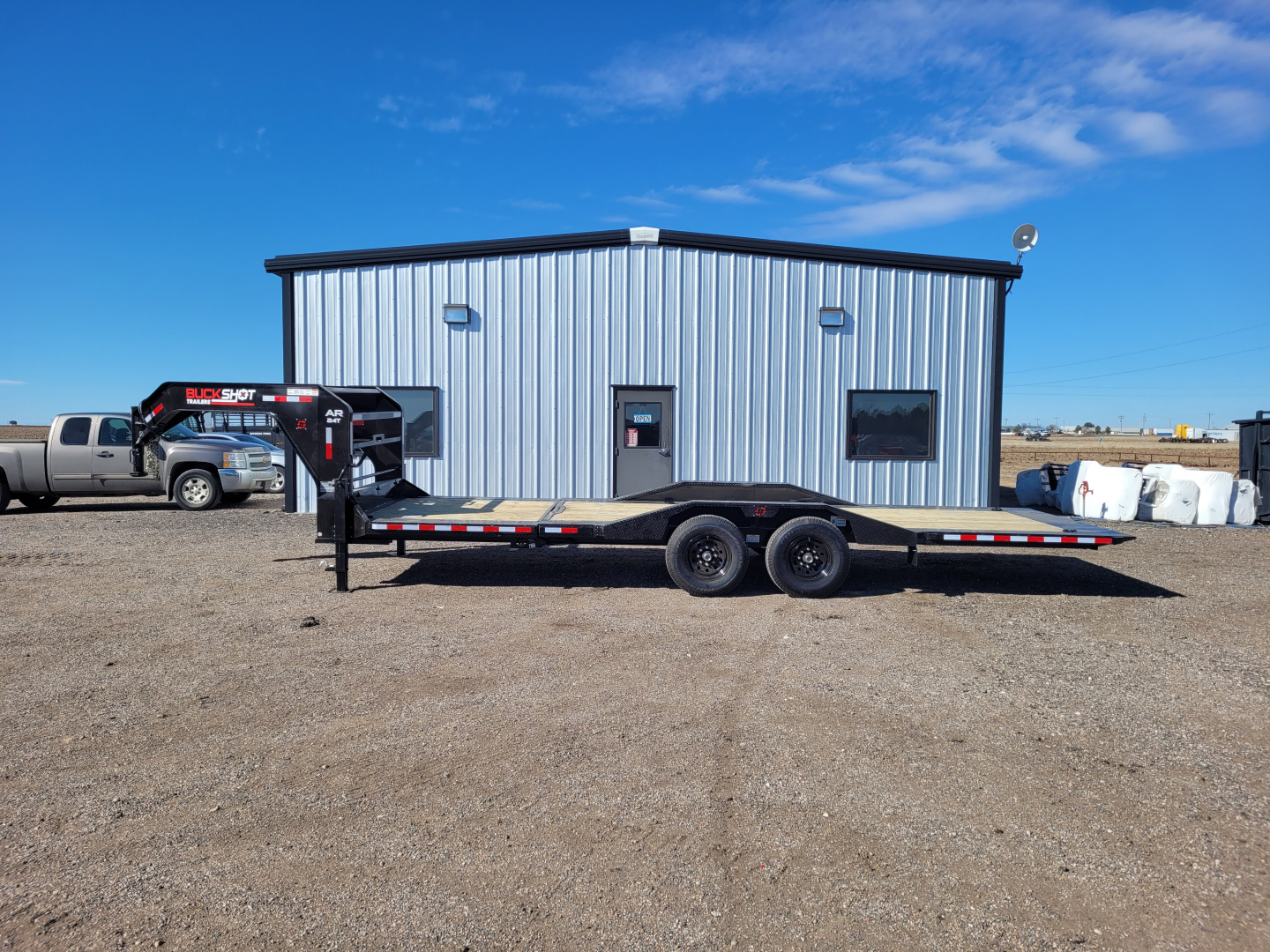 New 2026 Buckshot 102"x24' Gooseneck Tilt Trailer
