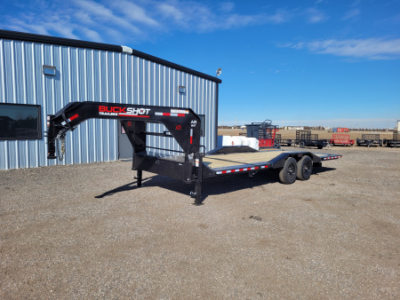 New 2026 Buckshot 102"x24' Gooseneck Tilt Trailer