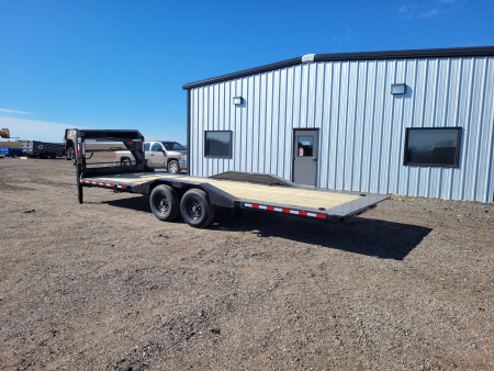 New 2026 Buckshot 102"x24' Gooseneck Tilt Trailer
