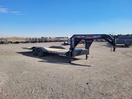 New 2026 Buckshot 102"x24' Gooseneck Tilt Trailer