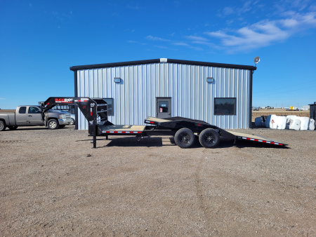 New 2026 Buckshot 102 x24' Gooseneck Tilt Trailer