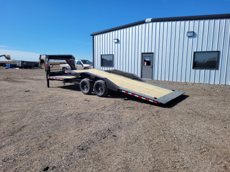 New 2026 Buckshot 102"x24' Gooseneck Tilt Trailer