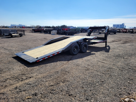 New 2026 Buckshot 102"x24' Gooseneck Tilt Trailer