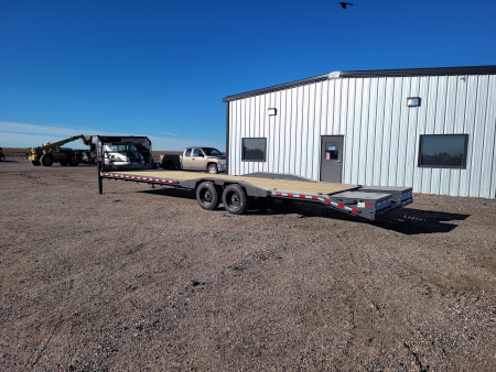 New 2026 Buckshot 102"x32' Gooseneck Equipment/Car Trailer