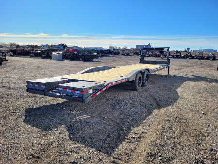 New 2026 Buckshot 102"x32' Gooseneck Equipment/Car Trailer