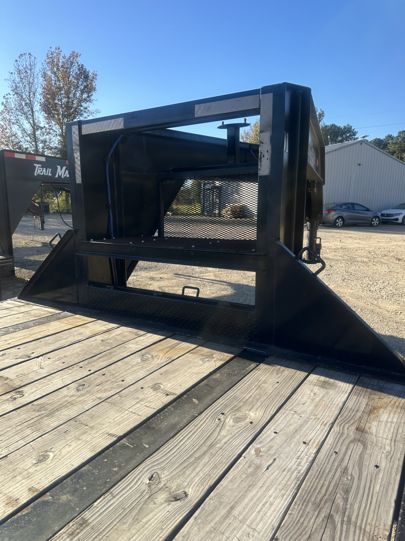 Used 2024 East Texas Trailers 35+5 Deckover GN Trailer w/monster ramps