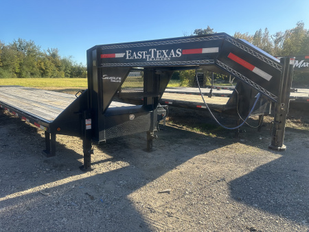 Used 2024 East Texas Trailers 35+5 Deckover GN Trailer w/monster ramps
