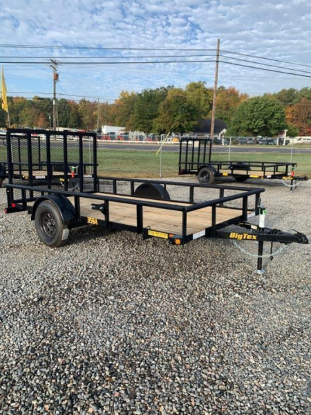 New 2026 Big Tex Trailers 6x12 35SA w/ 4' Spring Assist Tailgate Utility Trailer