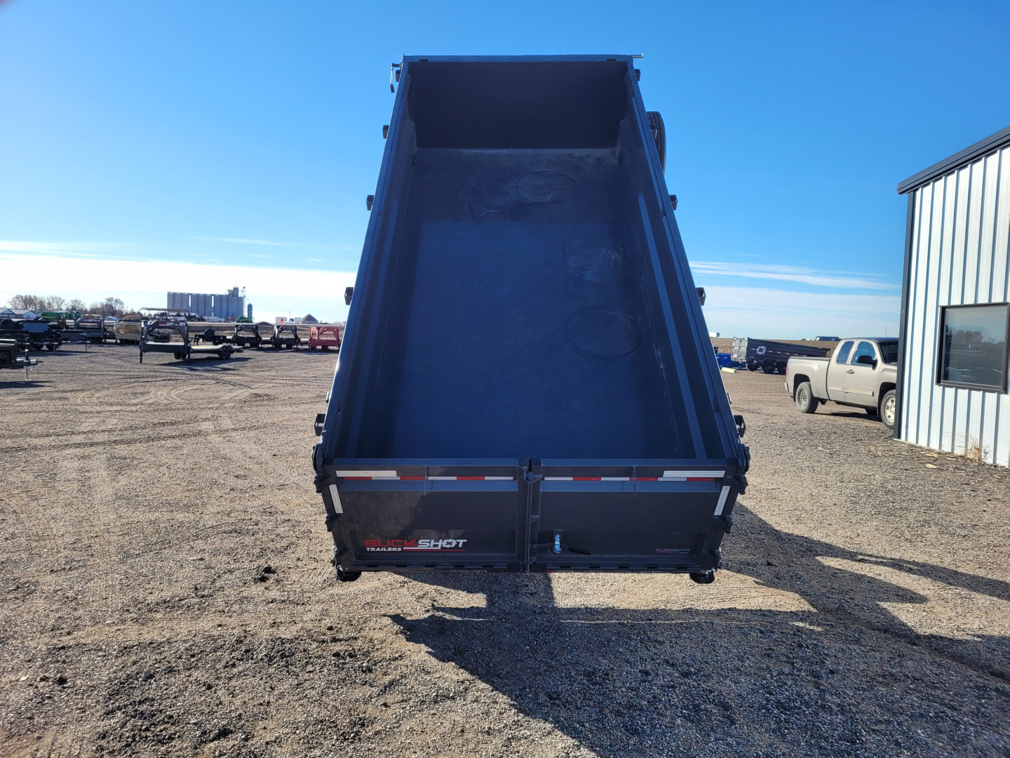New 2026 Buckshot 83"x16' BP Dump Trailer W/3' Sides/8K Axles