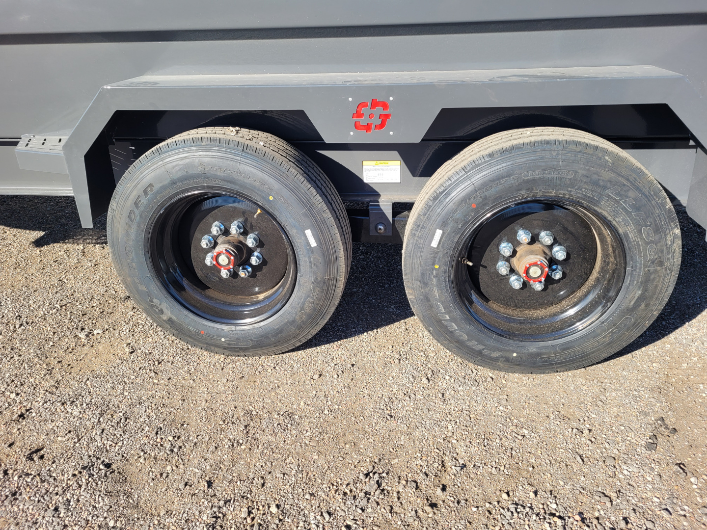 New 2026 Buckshot 83"x16' BP Dump Trailer W/3' Sides/8K Axles