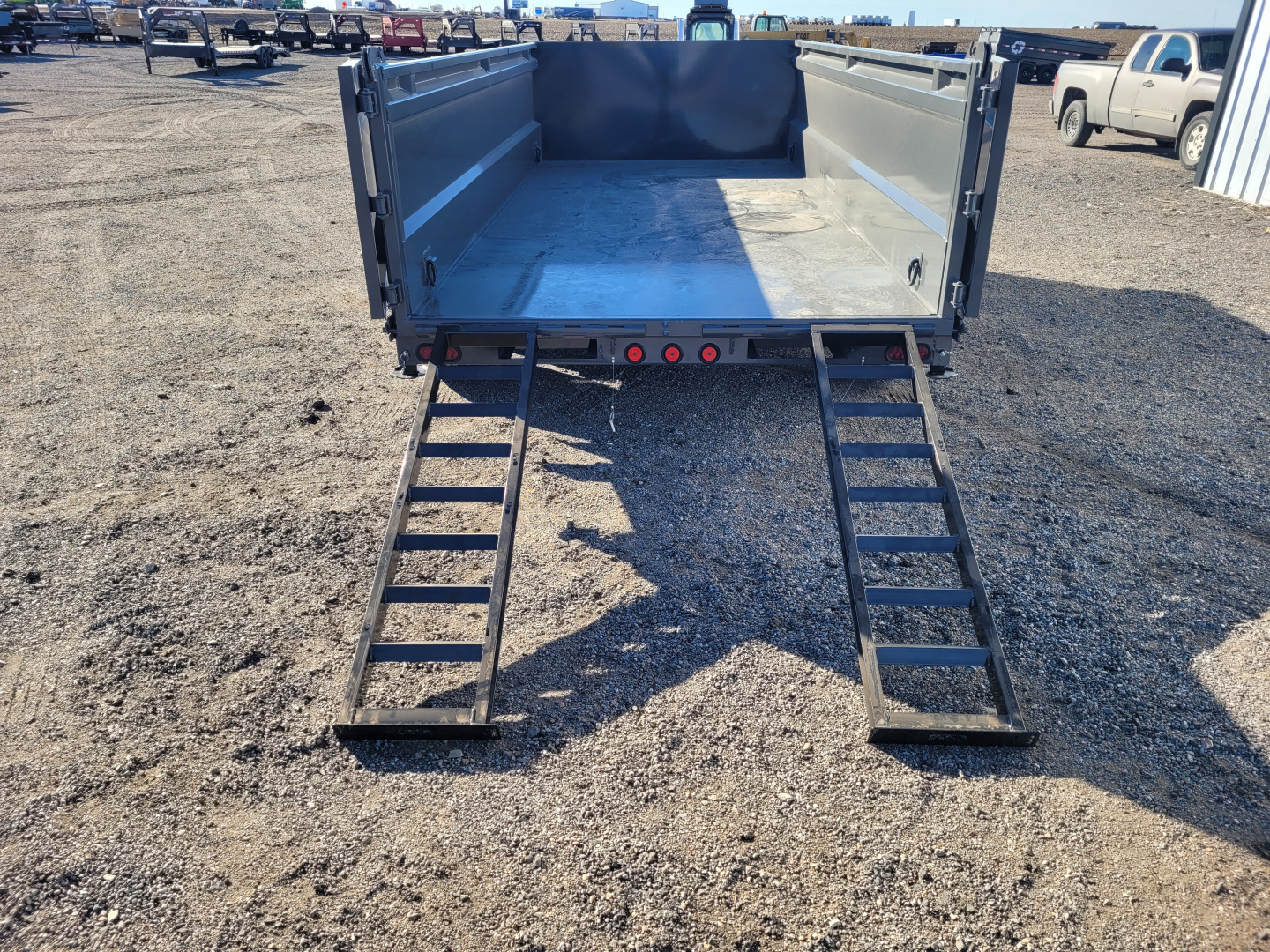 New 2026 Buckshot 83"x16' BP Dump Trailer W/3' Sides/8K Axles