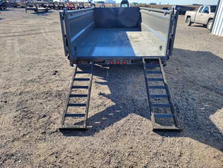 New 2026 Buckshot 83"x16' BP Dump Trailer W/3' Sides/8K Axles