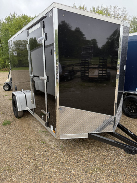 New 2025 US Cargo 6X12 78  INTERIOR W/RAMP DOOR POLY COR EXTERIOR Cargo / Enclosed Trailer