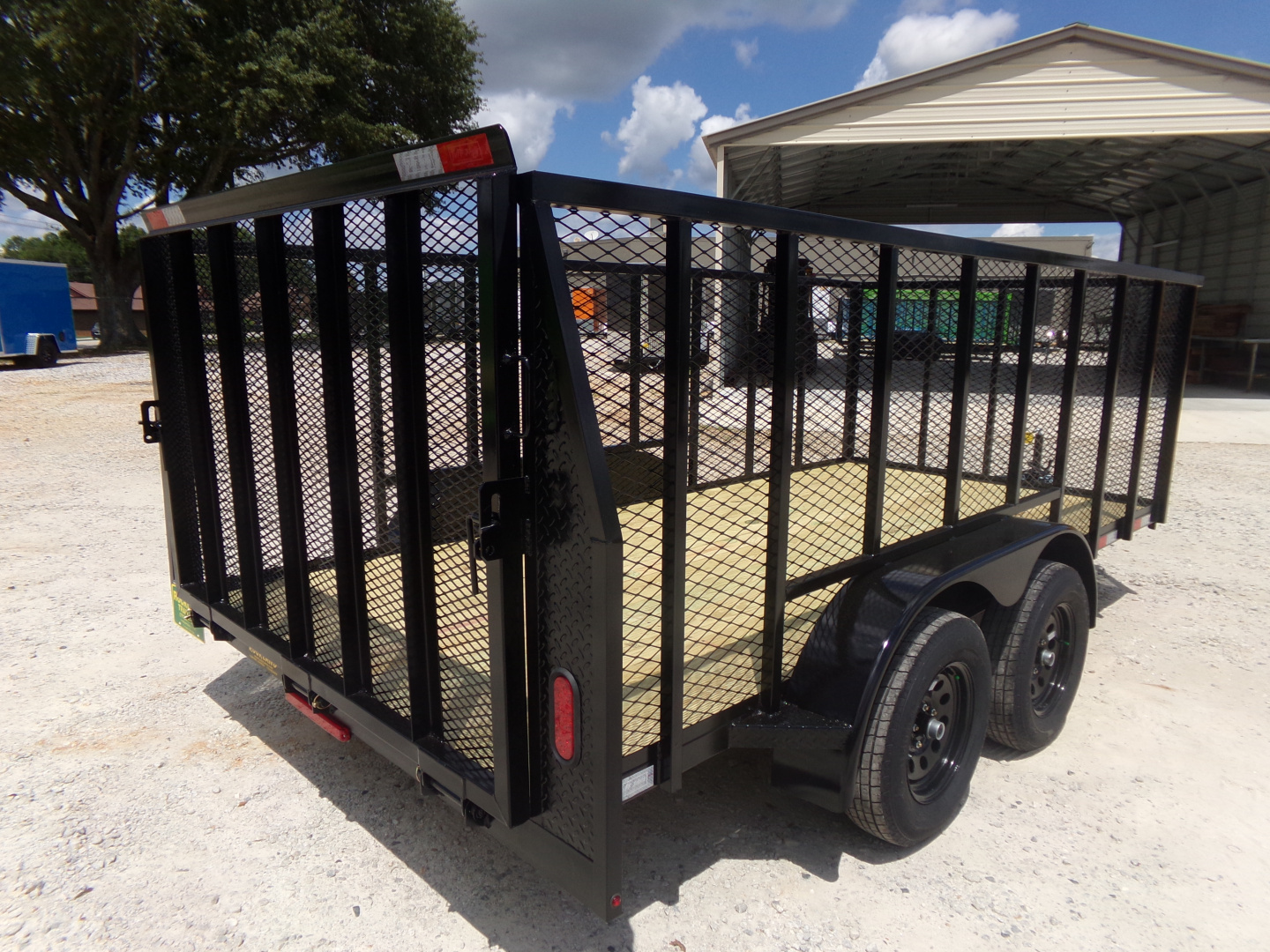 New 2026 Tuff Dawg Trailers 6.4X14 Yard Pup Utility Trailer